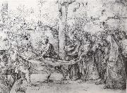 Albrecht Durer The Deposition of Christ oil painting artist